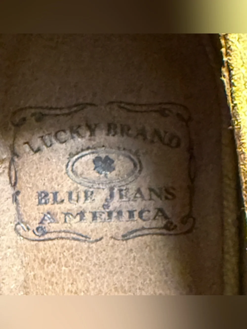 Lucky Brand Mustard Yellow Suede Mary Jane Peep-Toe Platform Pumps